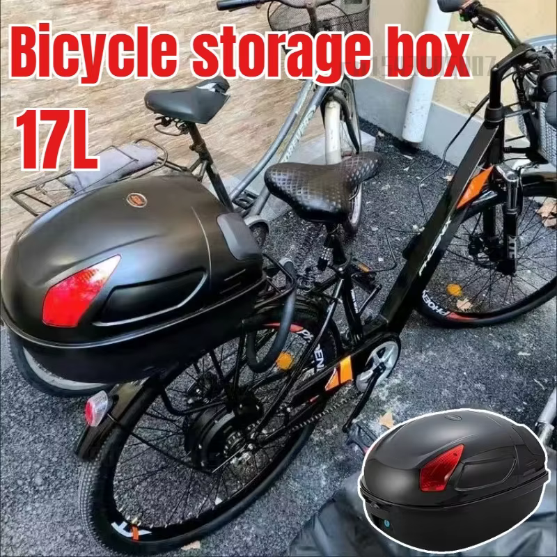Boîte de rangement arrière pour vélo de montagne 17L