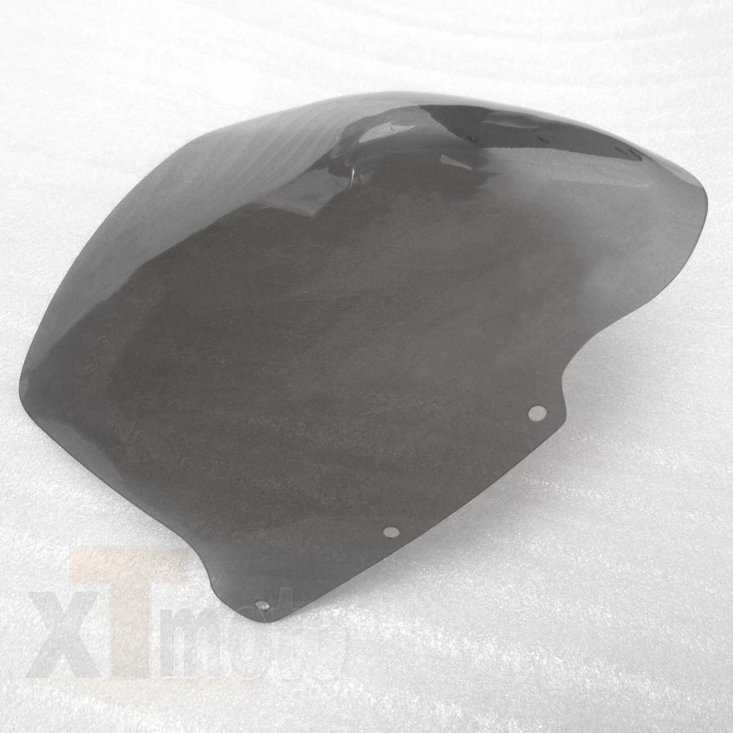 Pare-brise court noir pour moto et scooter