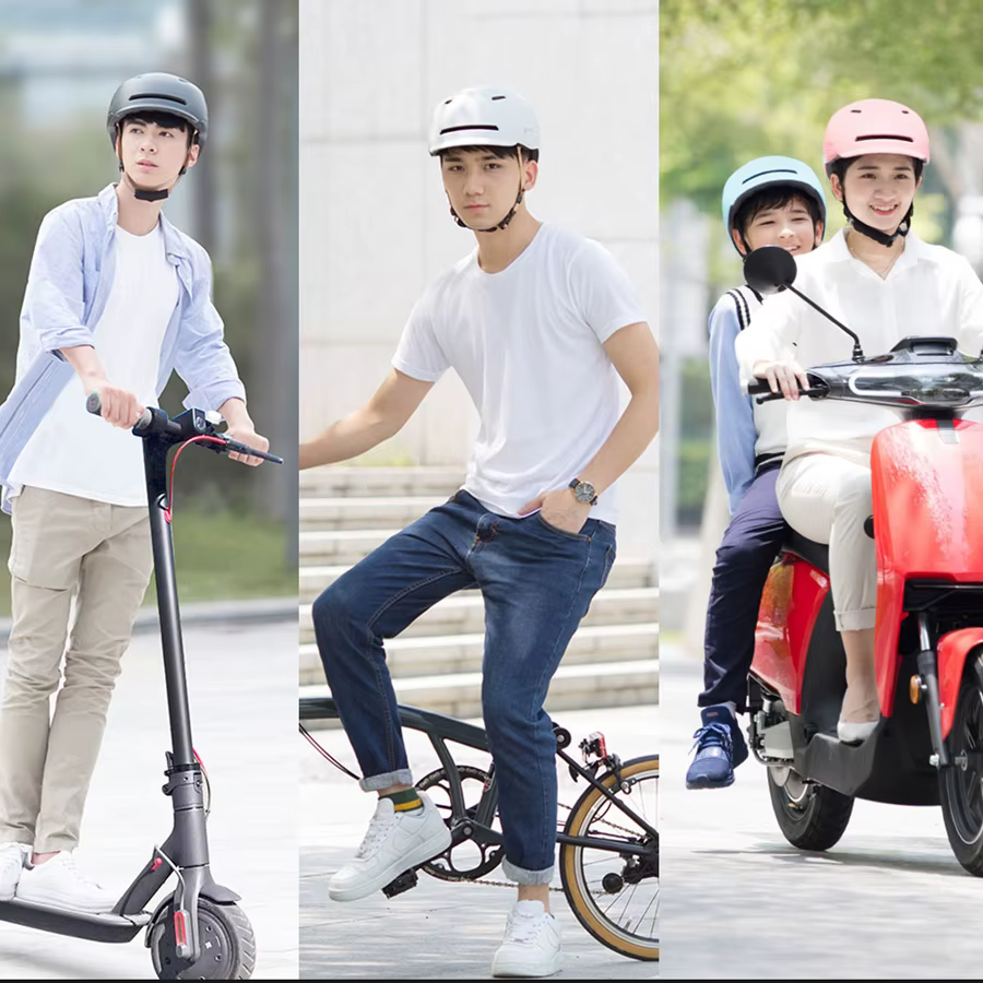 Smart4u casque de cyclisme avec feu arrière Led route