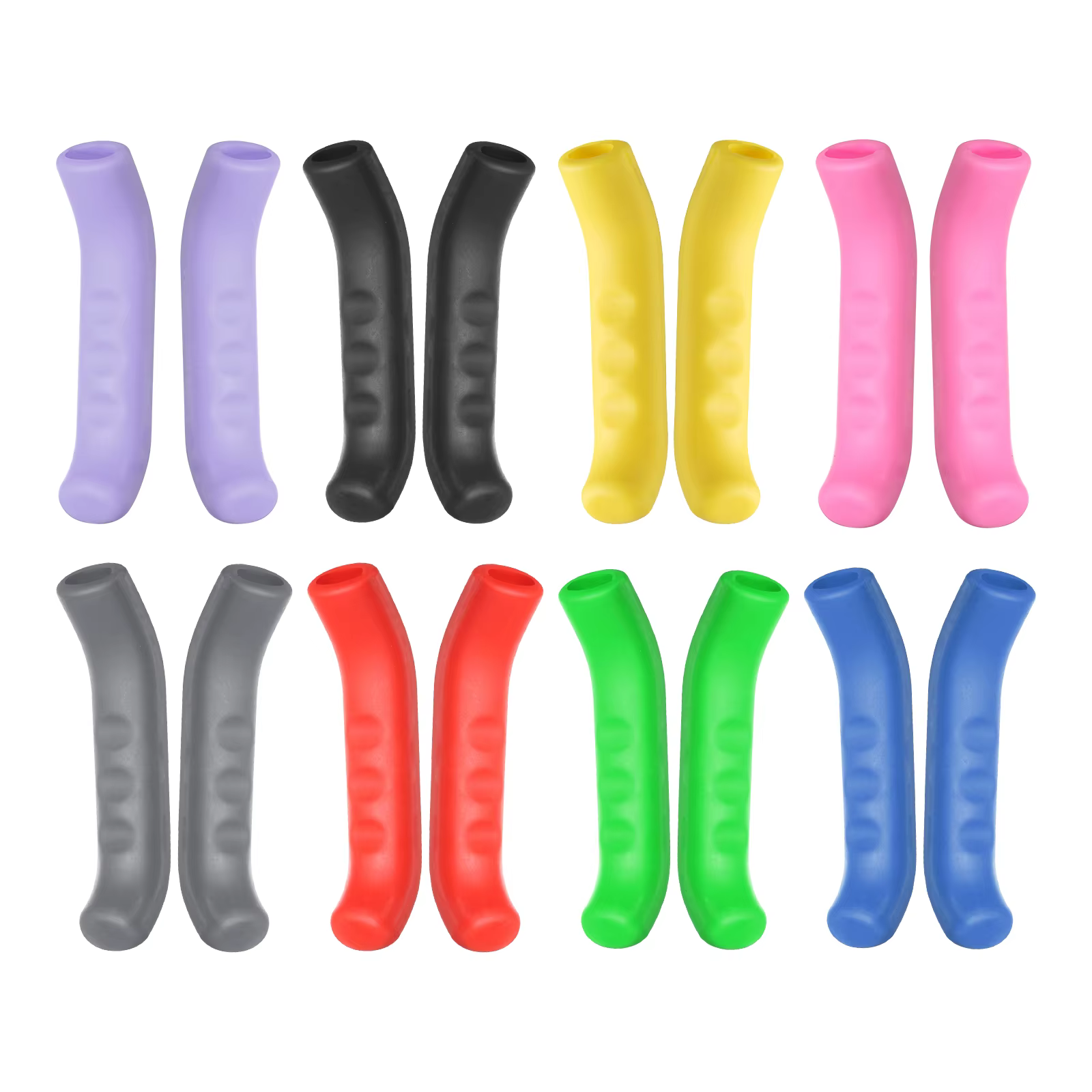 1/2/5/8 paires couvercle de levier de frein de vélo en Silicone protecteur de poignée