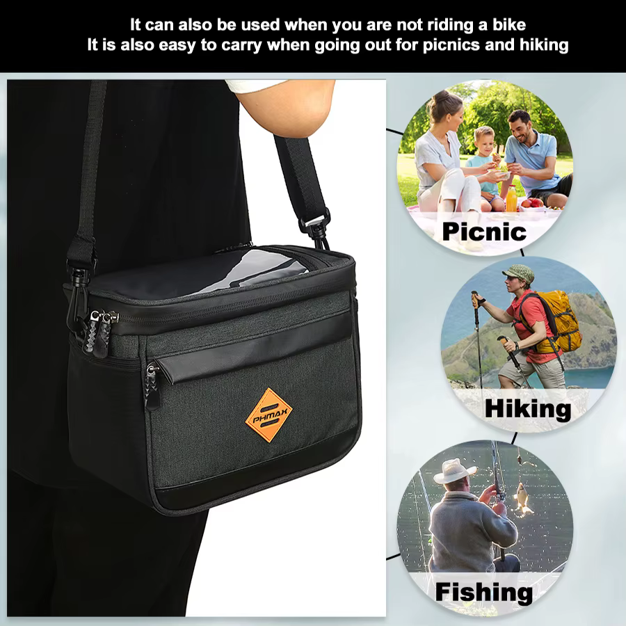 PHMAX sac avant de vélo Portable