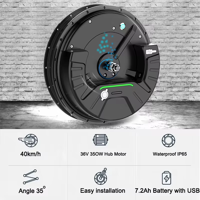 Kit de conversion de vélo électrique tout-en-un facile à installer IMOTOR 3.0 36V 350W avec moteur avant sans fil pour VTT