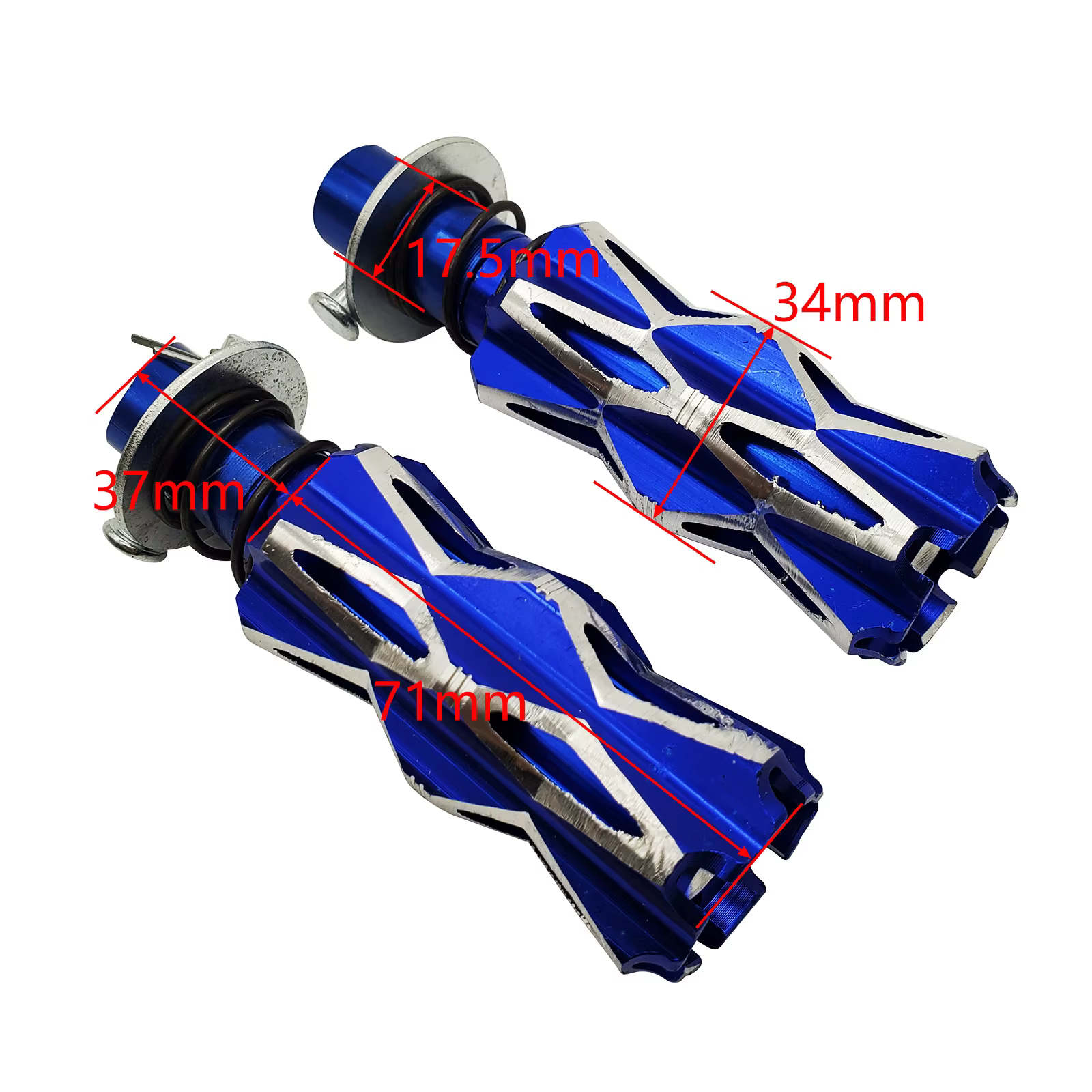 Accessoires de rénovation de pédale de Scooter électrique en alliage d'aluminium avec support
