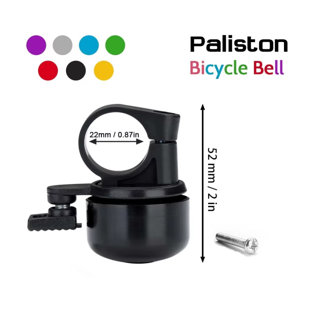 1 cloche de vélo avec son melodieux et fort