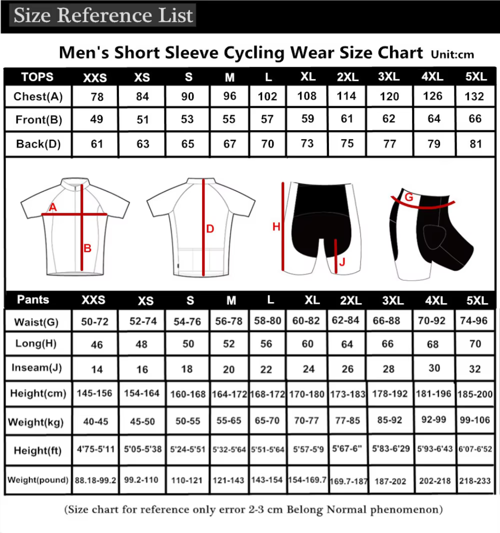 RAUDAX GCN-Vêtements de cyclisme à manches courtes pour homme
