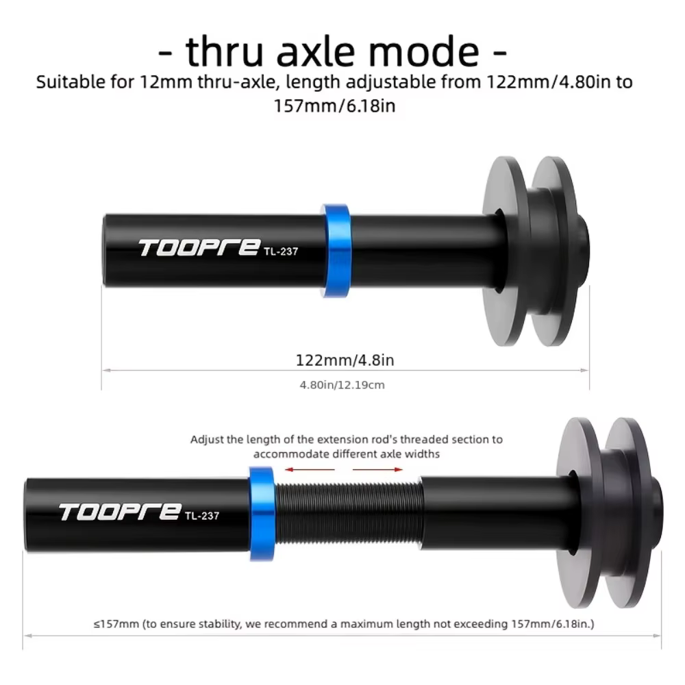 Support de chaîne de vélo à dégagement rapide TOOPRE