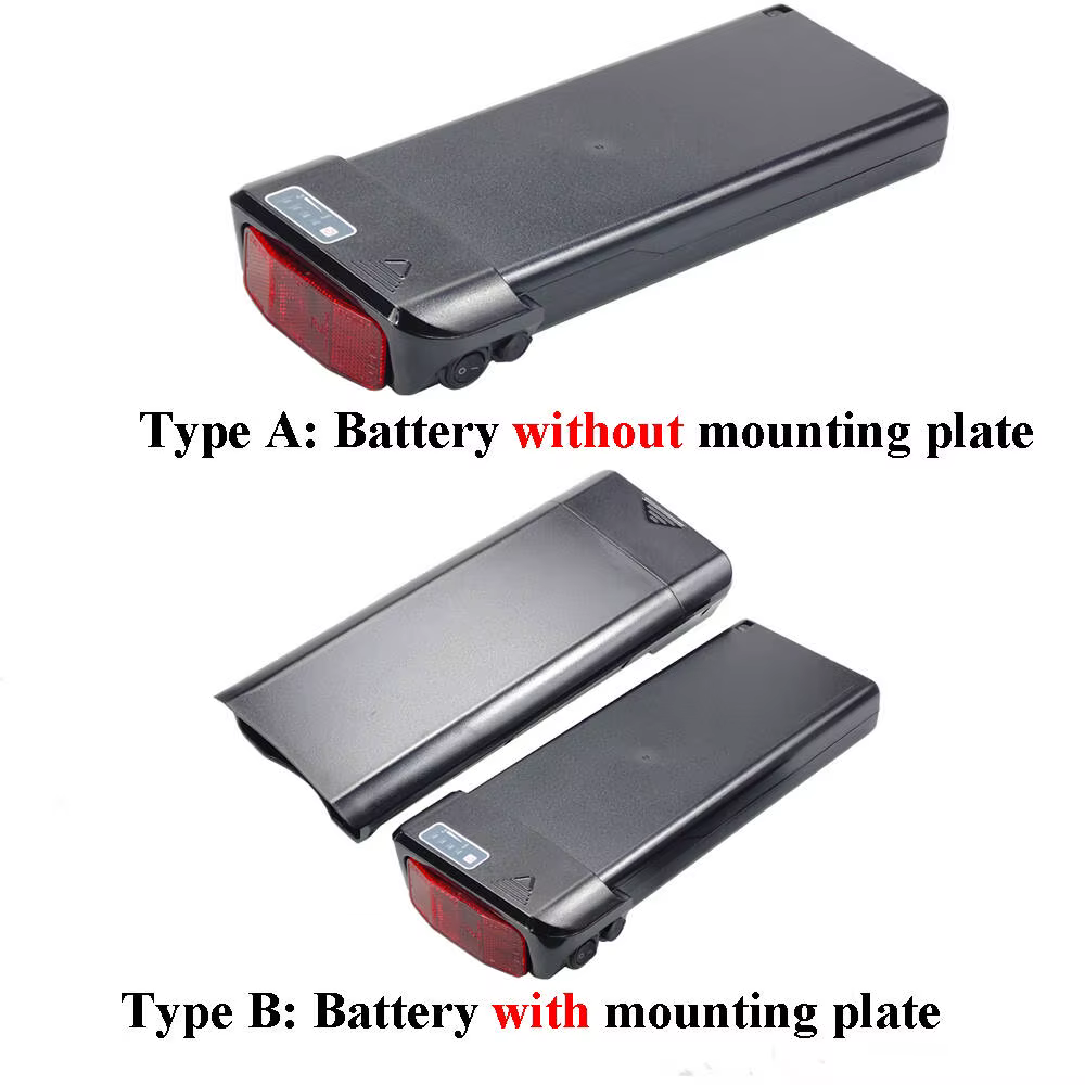 Batterie de vélo électrique arrière 36V