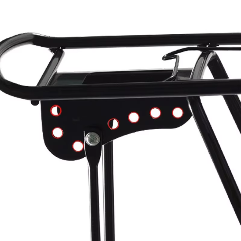 Capacité de charge élevée de 250 kg ; Porte-bagages arrière pour vélo
