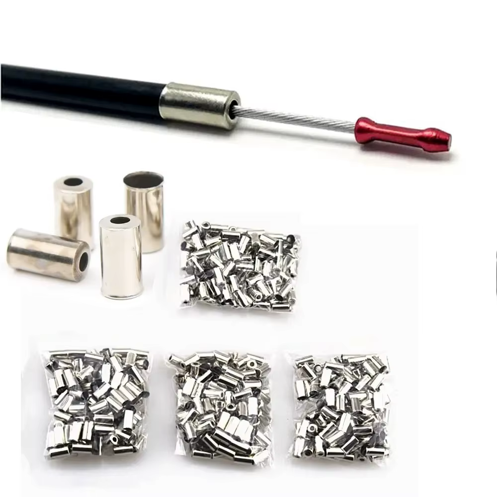 20-500 pièces câble de vélo 5mm embout de cordon boîtier couvercle de virole manette de vitesse ligne de frein bouchons