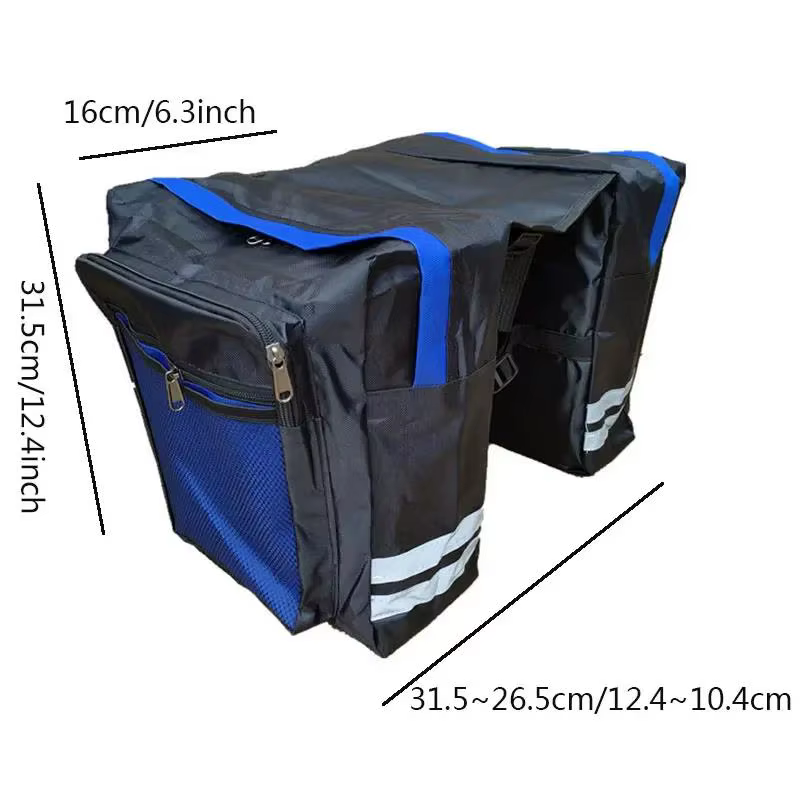 Sac de coffre de vélo grande capacité
