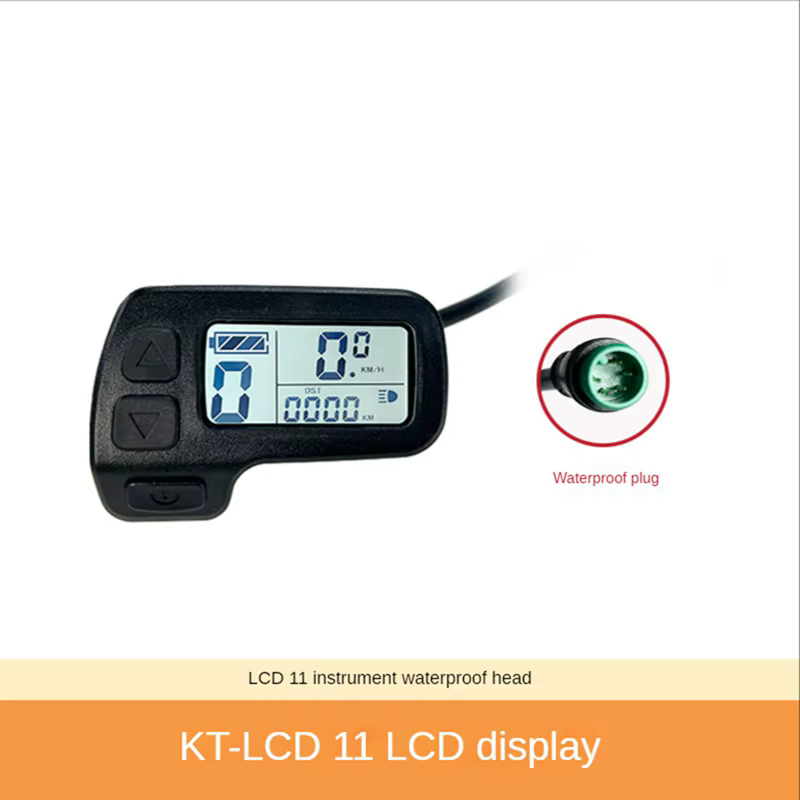 Accessoires électriques d'Ebike de conversion de moteur d'entraînement d'affichage du KT-LCD11 5Pin