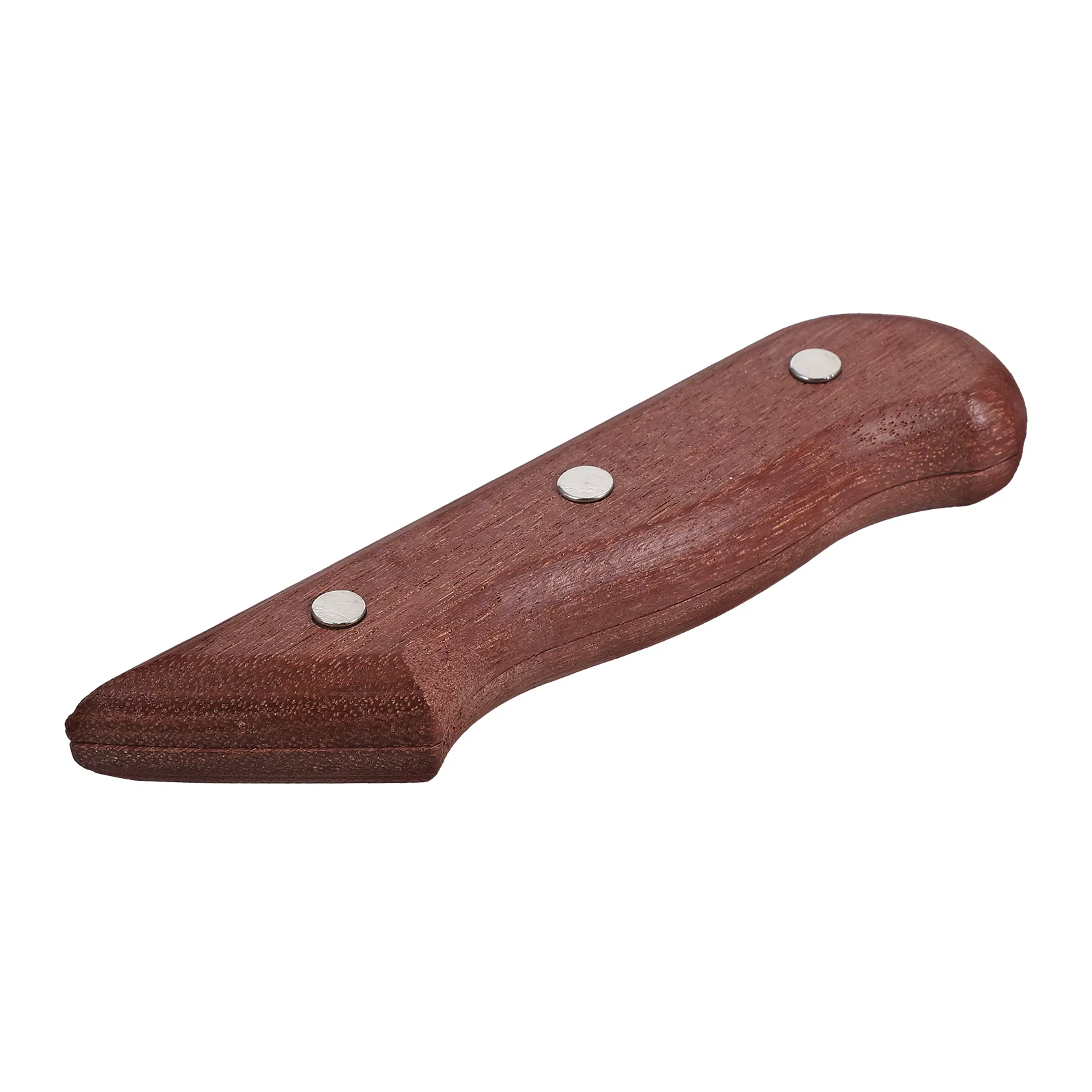 Accessoires pour manche de couteau, remplacement en bois, confortable, marron foncé, antidérapant, Design ergonomique, convient aux couteaux de cuisine, poignée de coupe