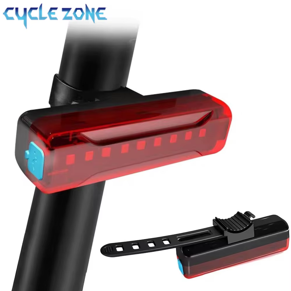 Feu arrière de vélo 5 Modes d'éclairage feu