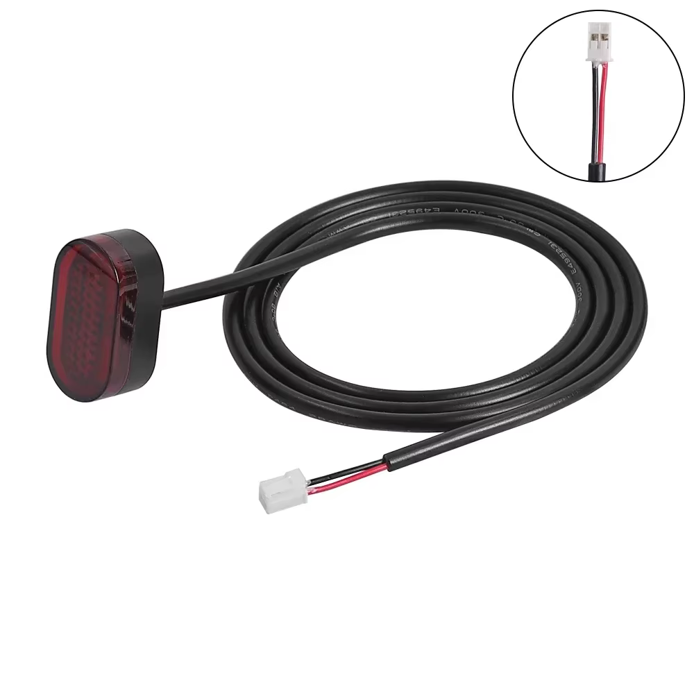 Enquêter arrière de garde-boue arrière pour scooter électrique, feu de freinage de signal étanche, accessoires de lampe de garde-boue arrière, iode de sécurité