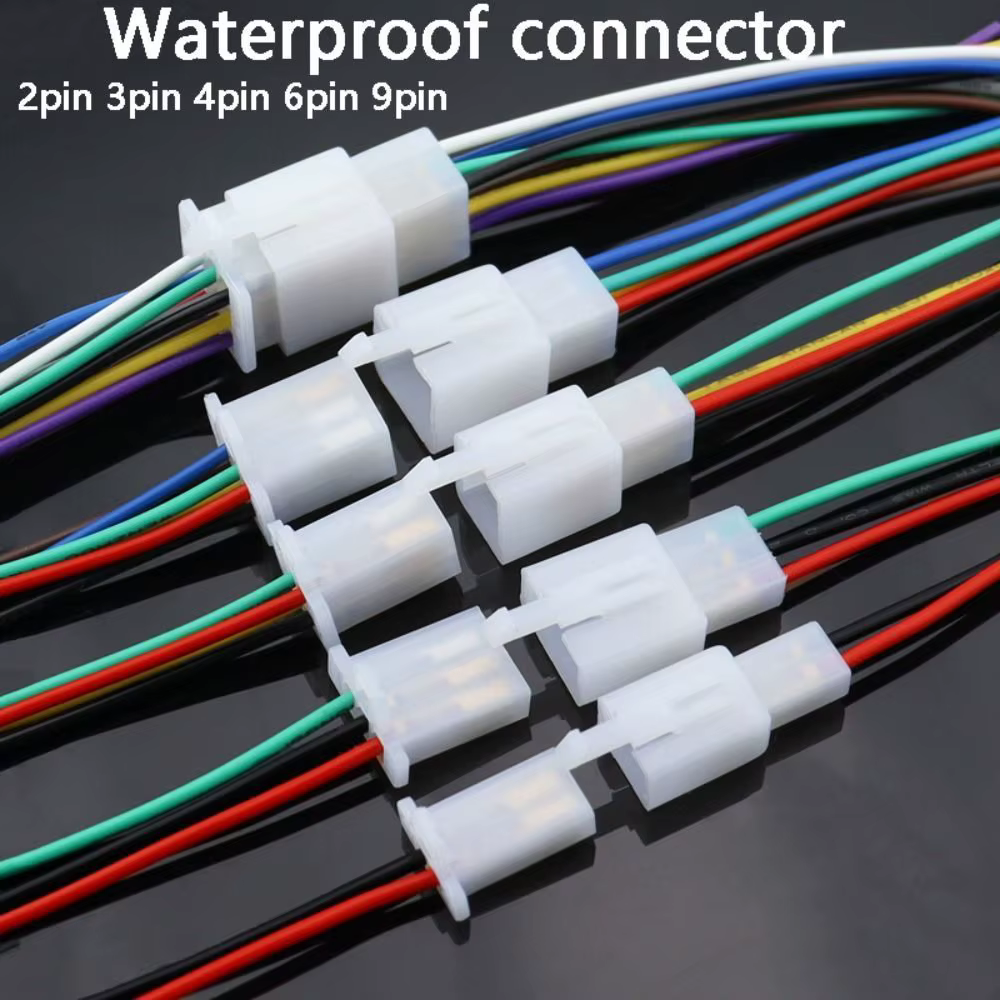 Connexion moto Ebike Terminal prise Kits mâle femelle câble automobile fil électrique