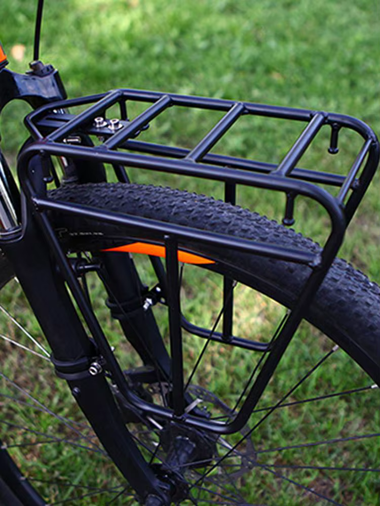 Porte-bagages avant stable pour vélo de route