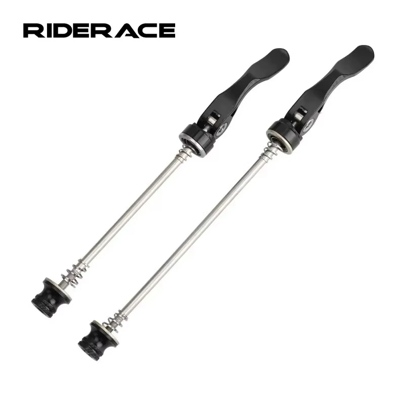 RIDERACE moyeu de vélo QR levier de brochettes à dégagement rapide en alliage d'aluminium avant 100mm arrière 135mm