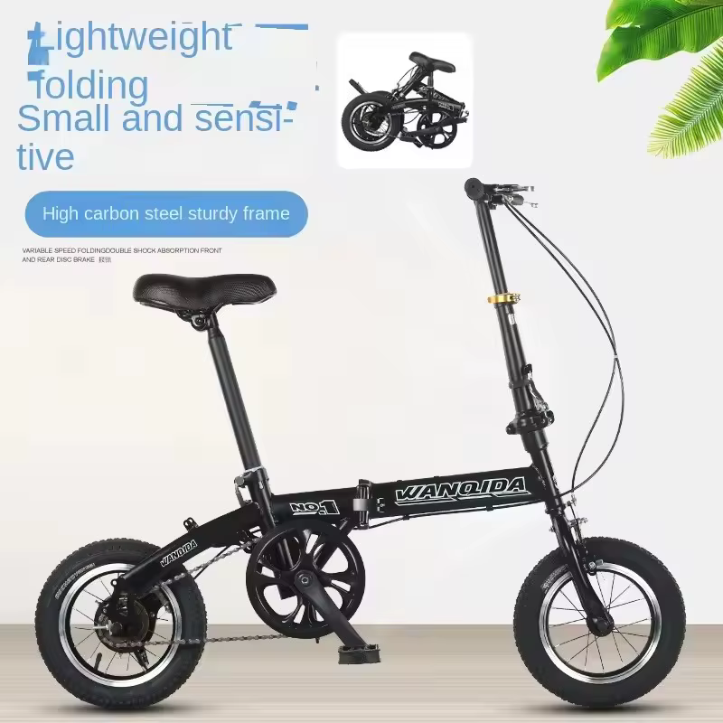 Mini vélo pliant de 12 pouces sans Installation pour femmes