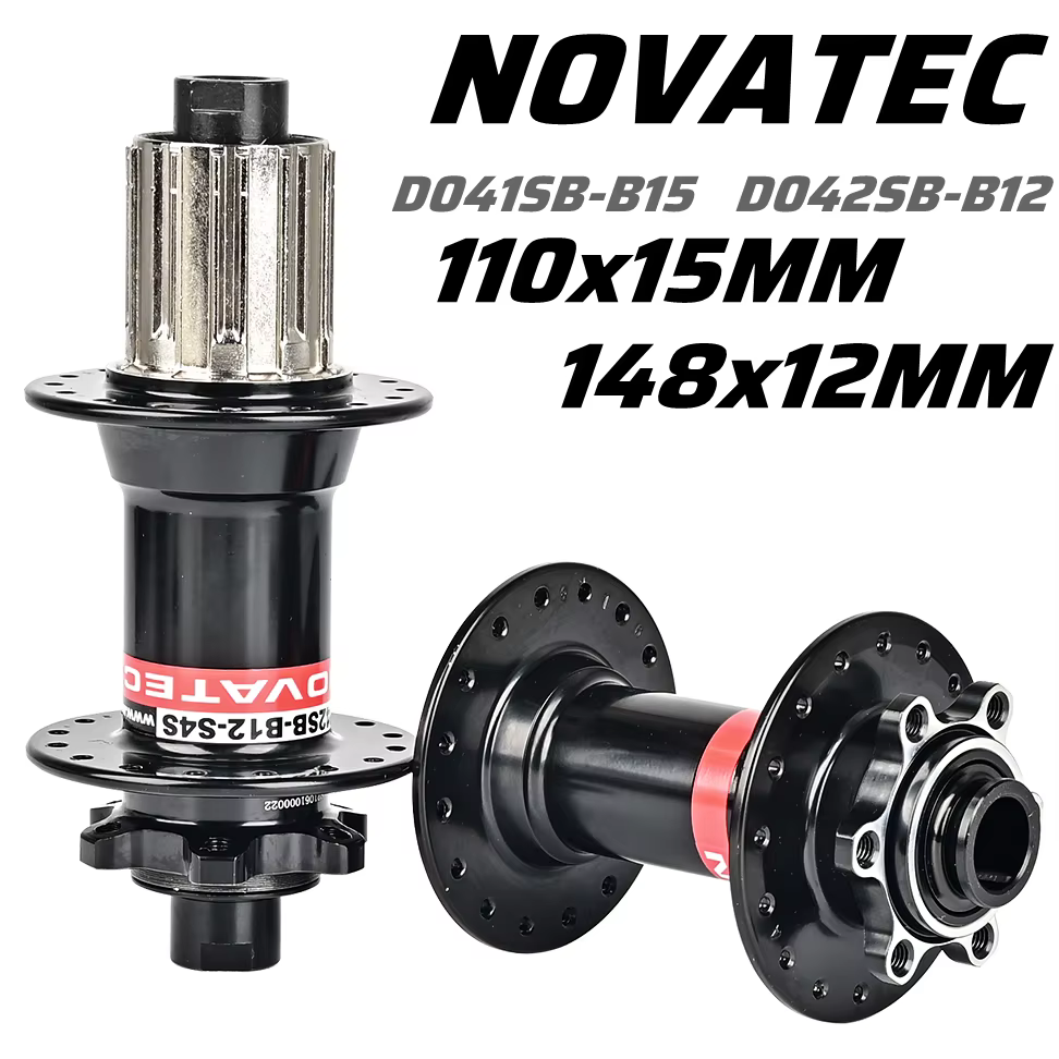 Moyeux de vélo Novatseats D041SB-B15 D042SB-B12 BOOST Avant 110*15MM Arrière 148*12MM En Acier Inoxydable HG Freehub 8 9 10 11 Vitesse 32 Trou