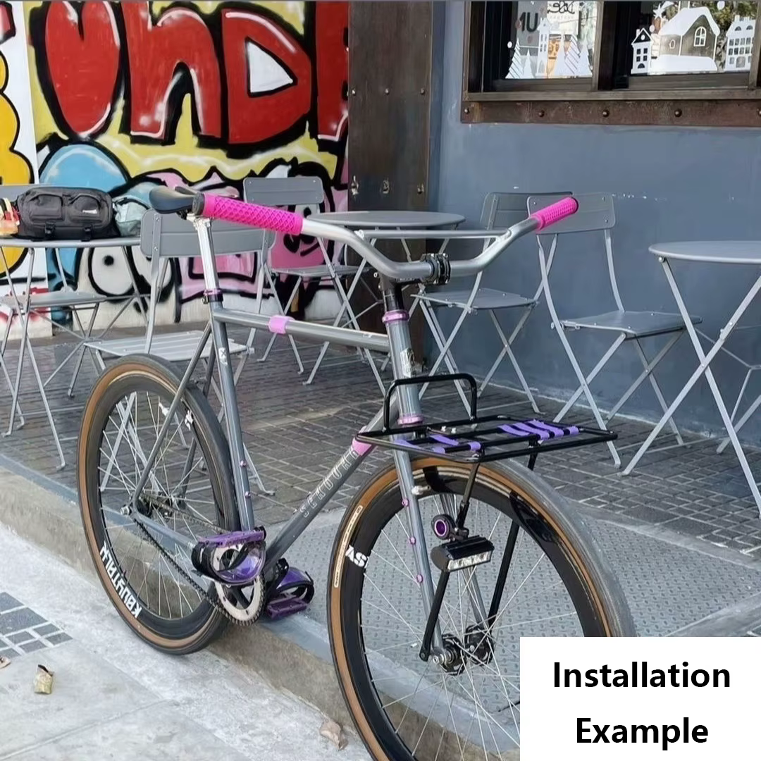 Plateau d'étagère avant de vélo 700C en alliage d'aluminium