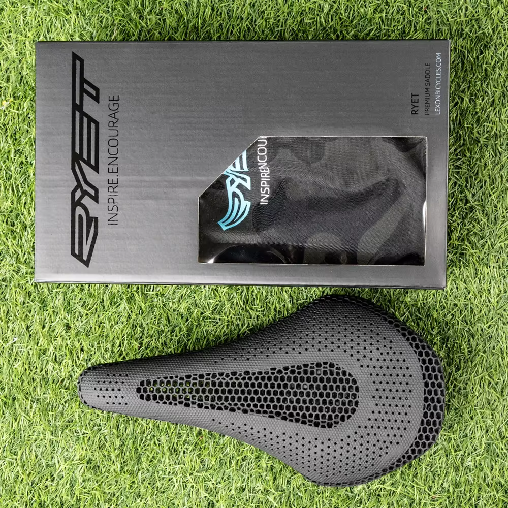 Selle de vélo entièrement en carbone imprimée en 3D