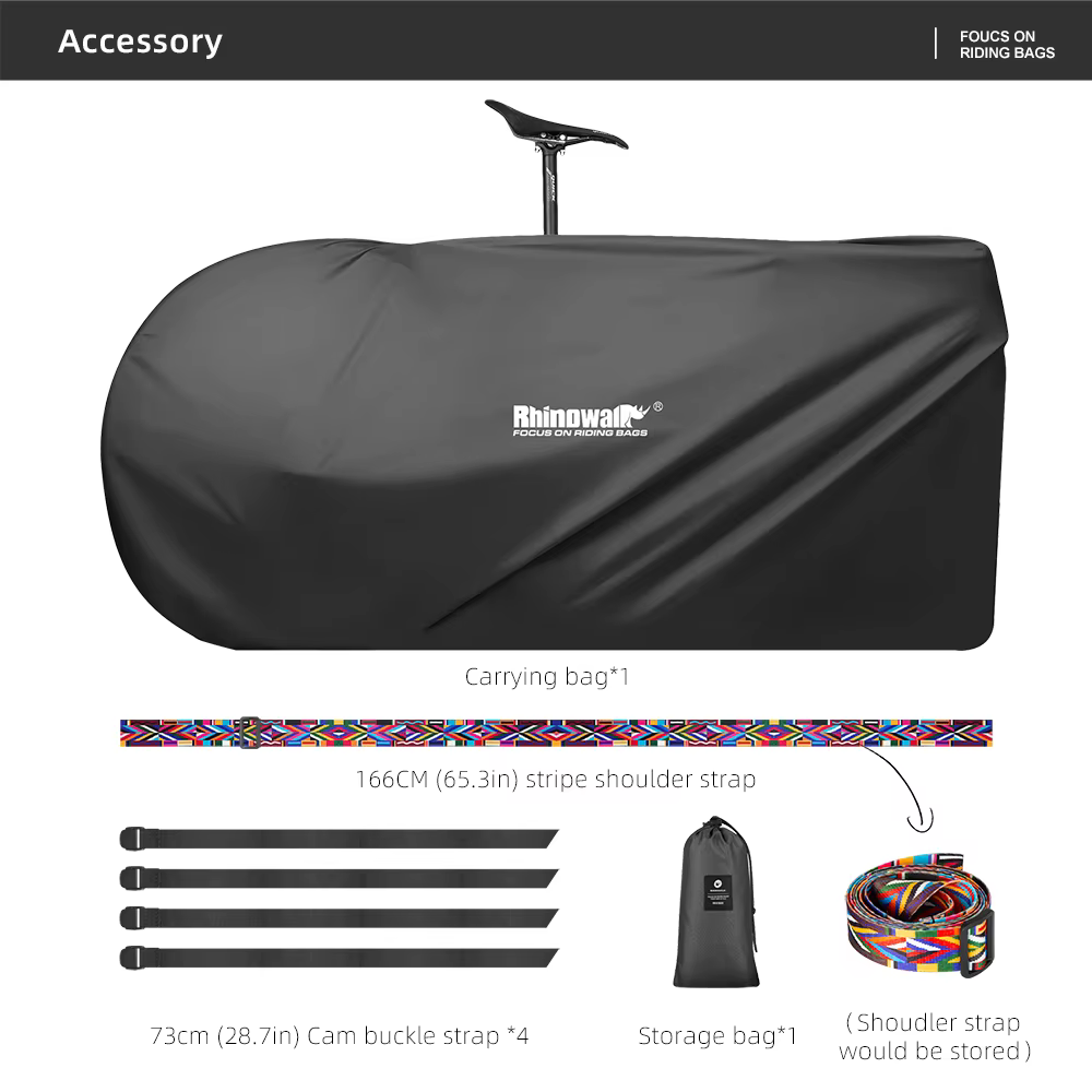 Rhinowalk – sac de rangement pour vélo de route 700C