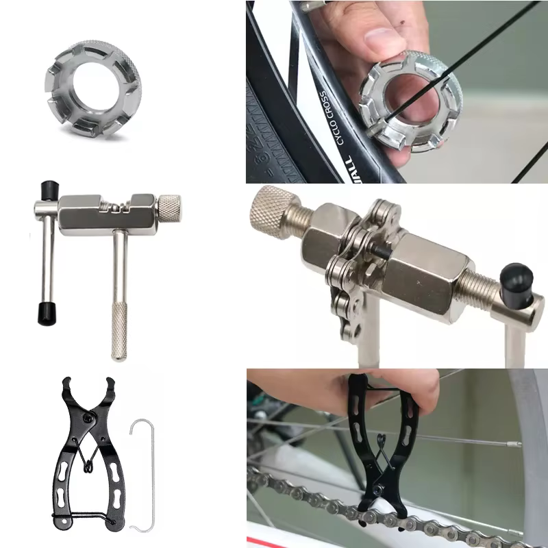 Kits d'outils de réparation de vélos : Coupe-chaîne