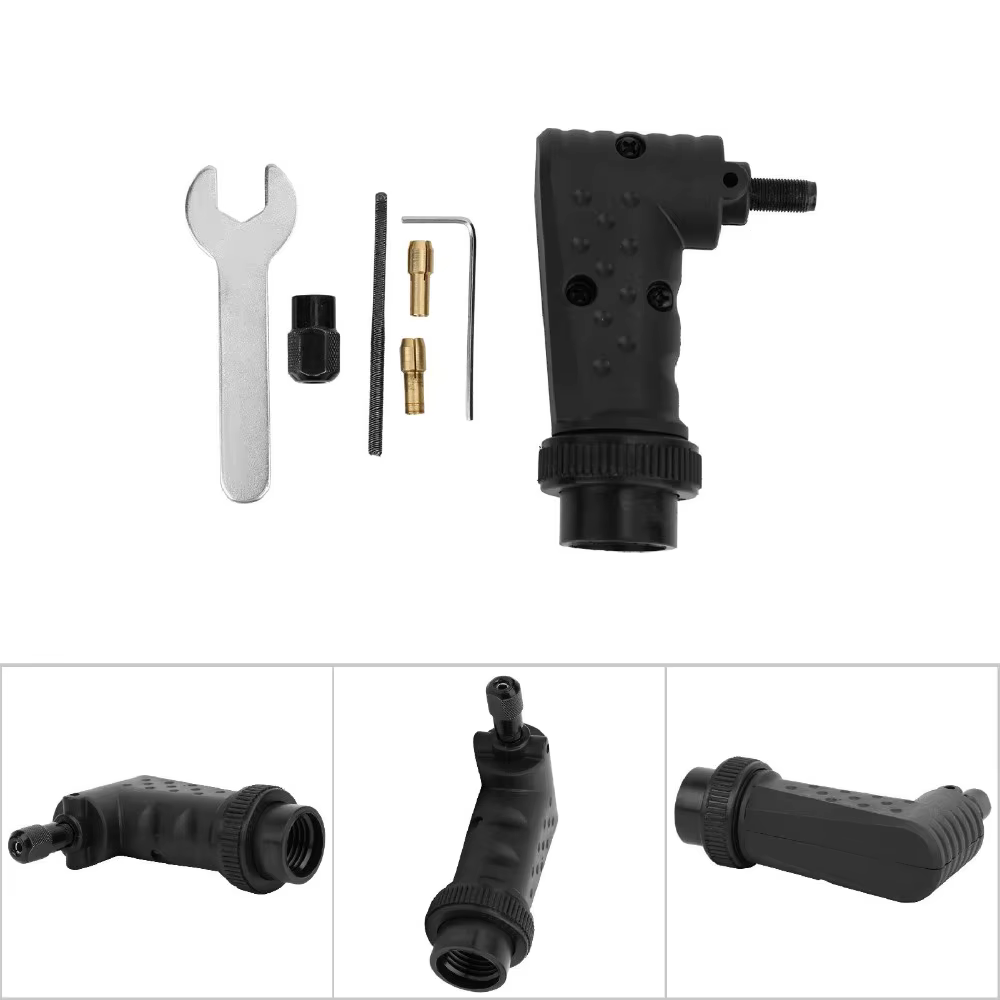90 °   Accessoire de conversion pour meuleuse électrique rotative, outil d'angle droit