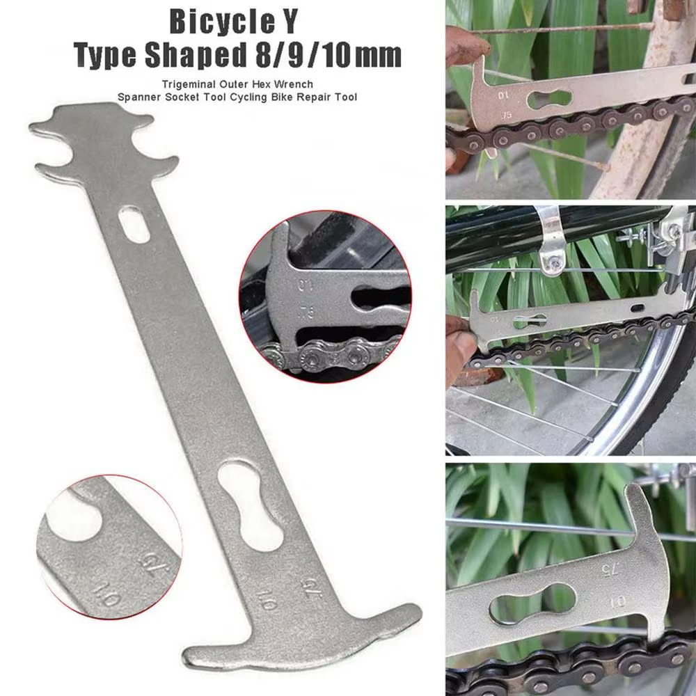 Étrier de mesure de chaîne de vélo