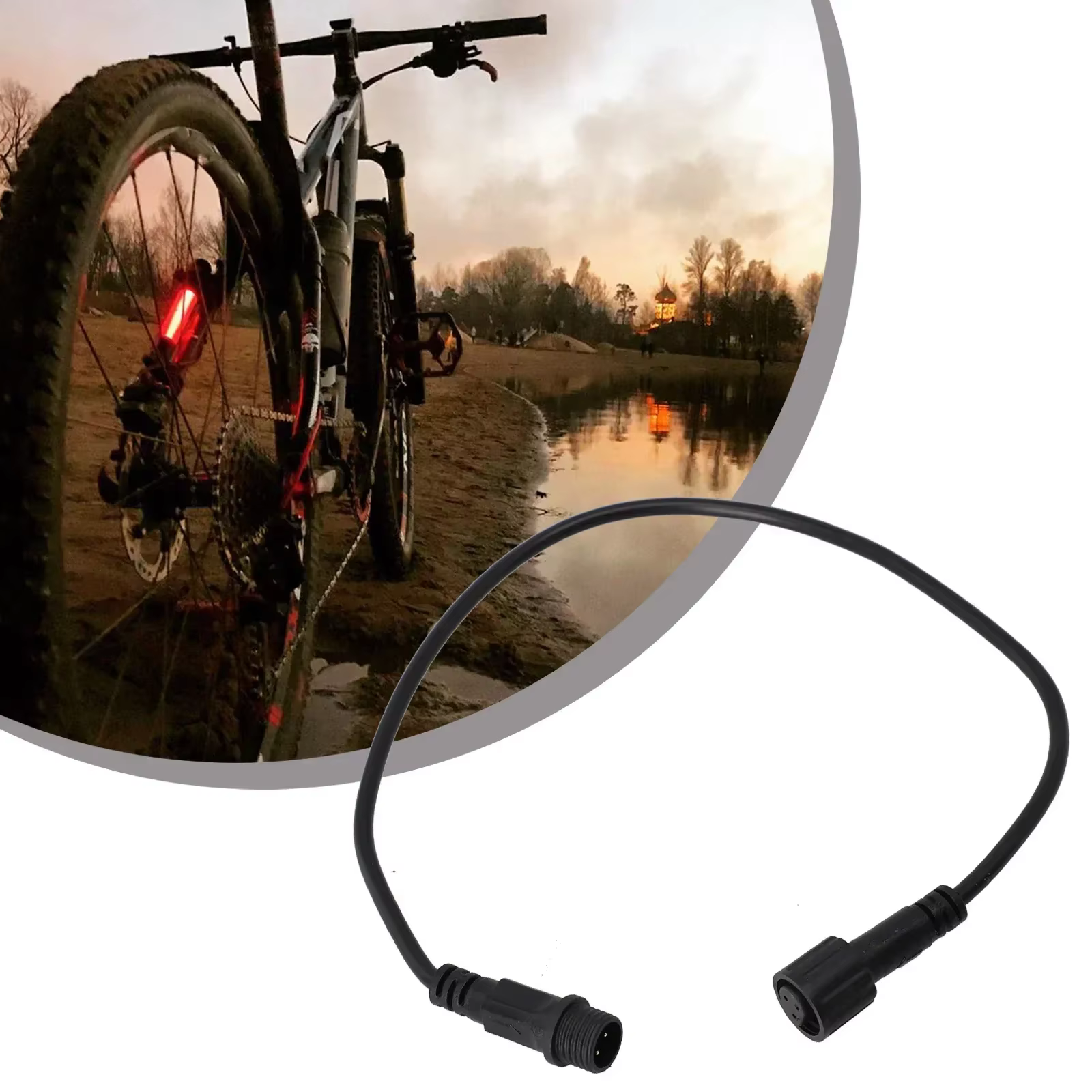 Câble d'extension de capteur de vitesse pour vélo électrique BAFANG