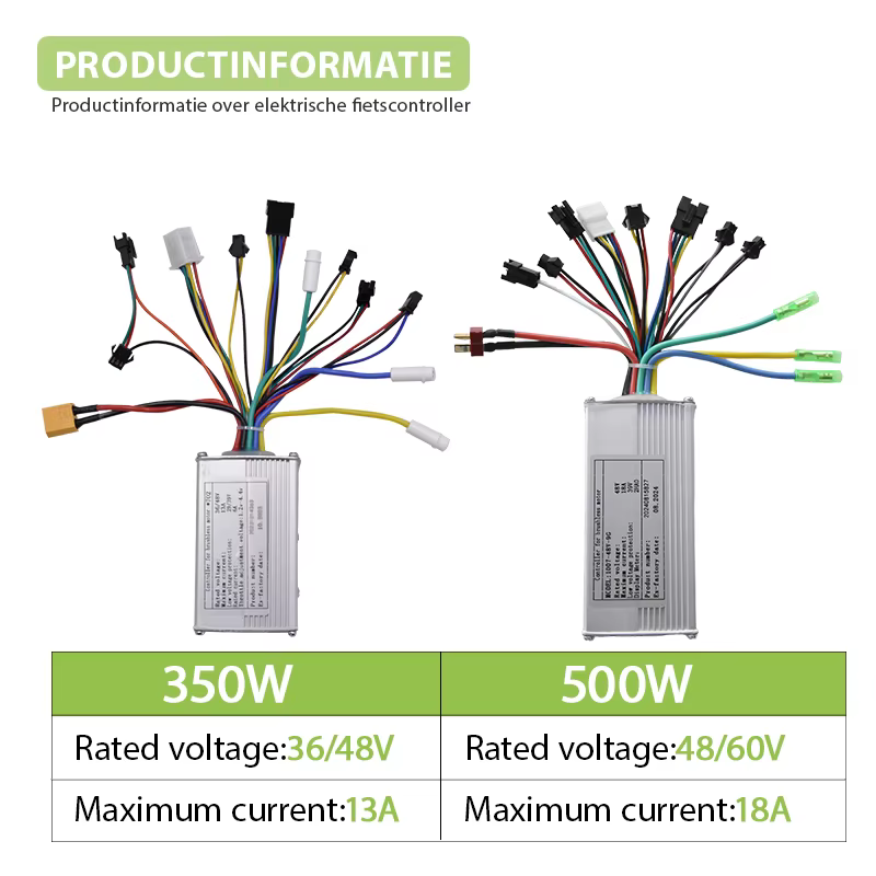Contrôleur électrique sans balais 24V 36V 48V 60V 500W 350W
