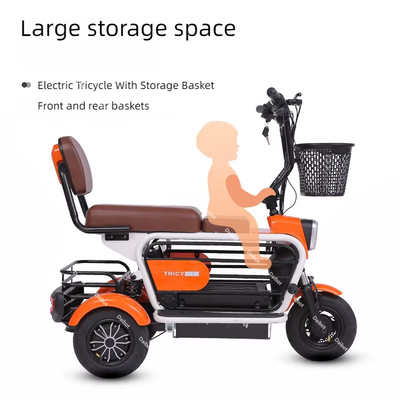 Trottinette Électrique Tout Terrain à 3 Roues pour Adulte