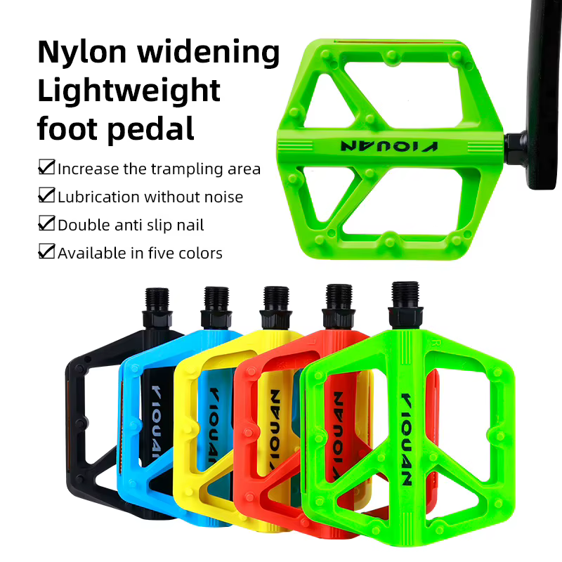 Pédales de vélo portant en nylon 9/16