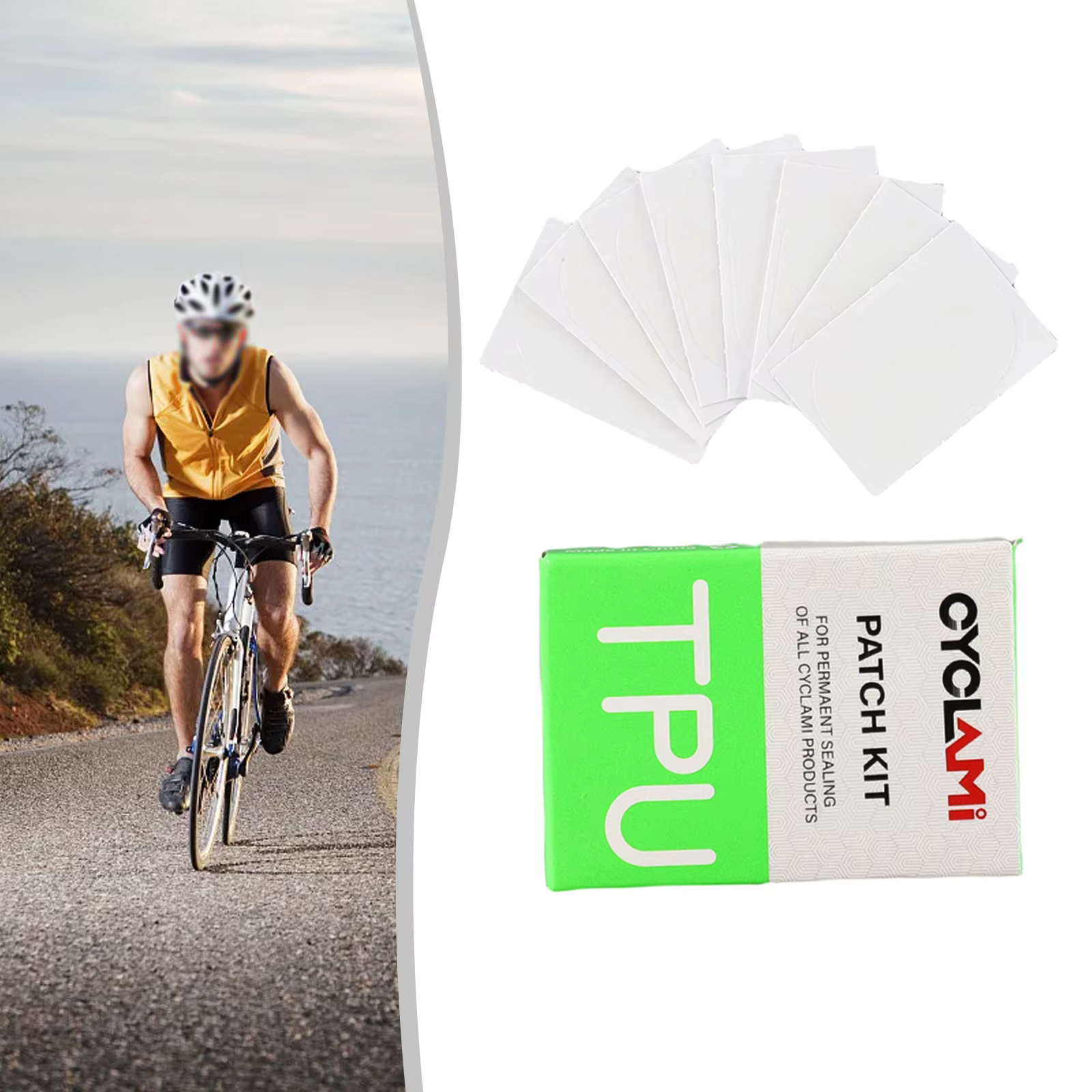 Kit de réparation de crevaison de vélo