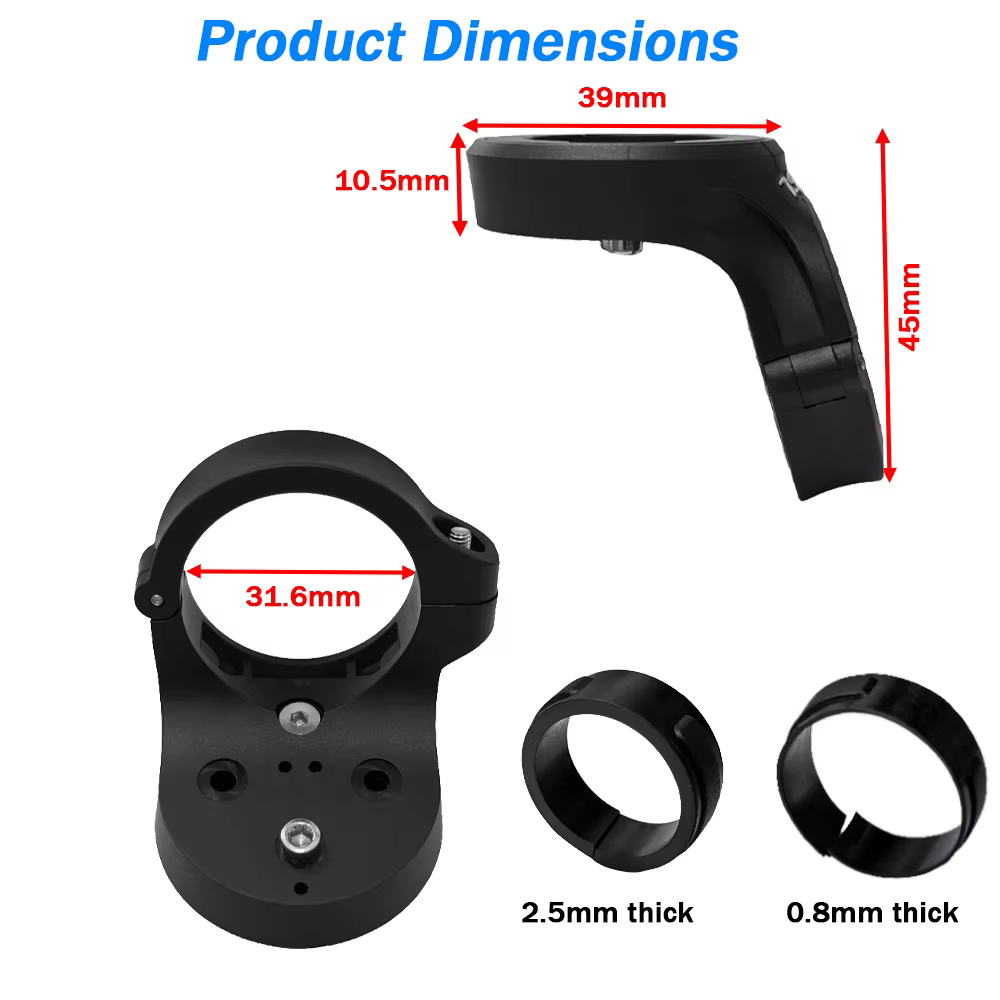 Support de tube de selle pour radar Garmin Varia