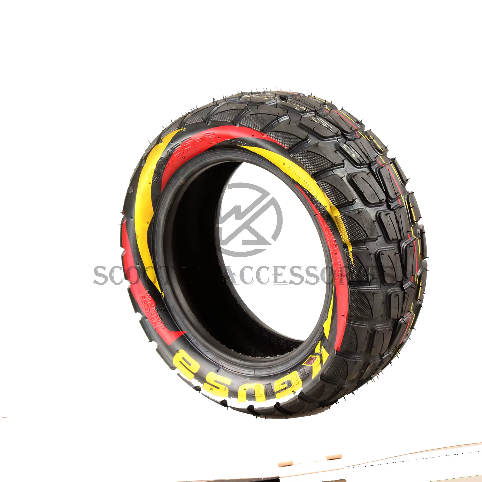 Pneu coloré 90/55-6 pour trottinette électrique Dualtron Thunder ZERO 11X Kaabo Wolf Warrior 11 pouces