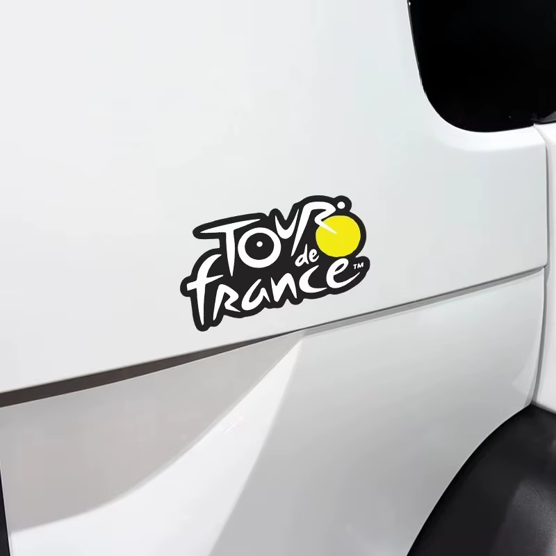 Autocollant en vinyle avec logo du Tour de France