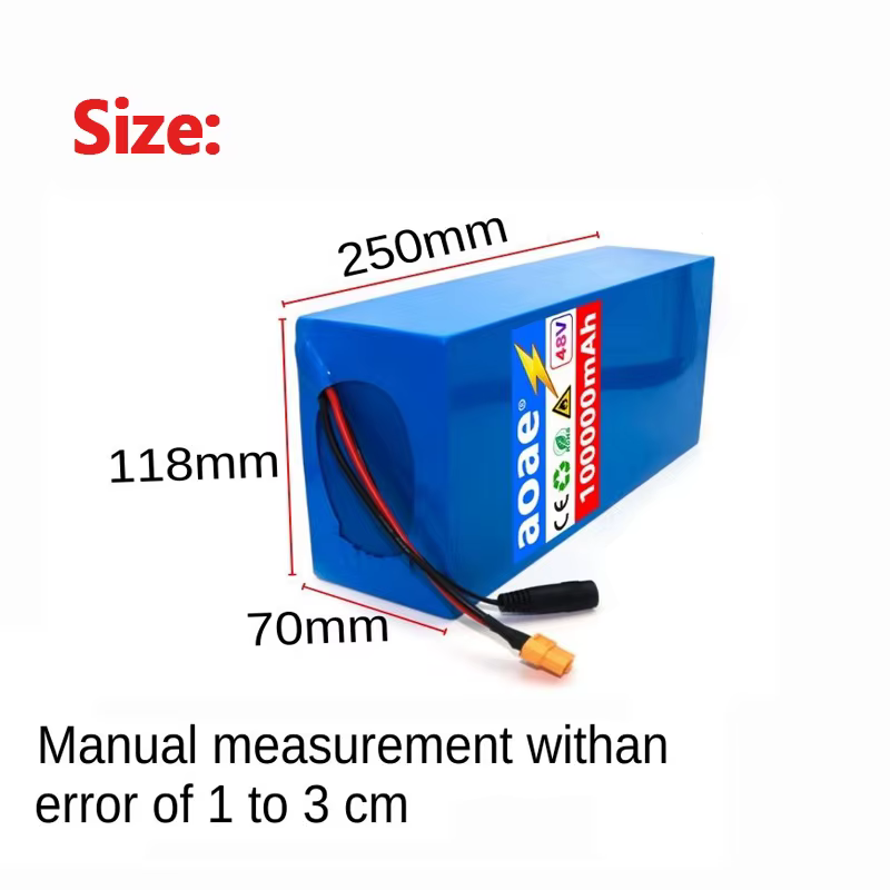 đ Batterie au lithium 100% 18650 originale 48V 100Ah 13s6p