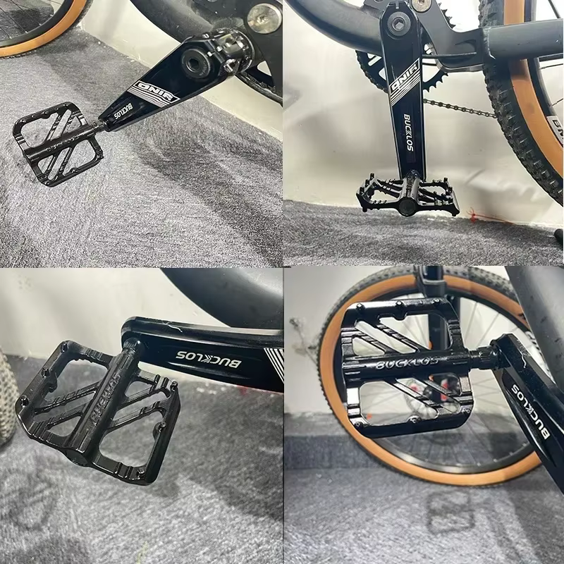 BUCKKub-Pédales plates coordonnantes pour vélo de route et VTT
