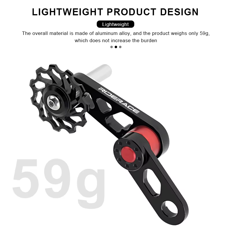Tendeur de chaîne de vélo en alliage d'aluminium