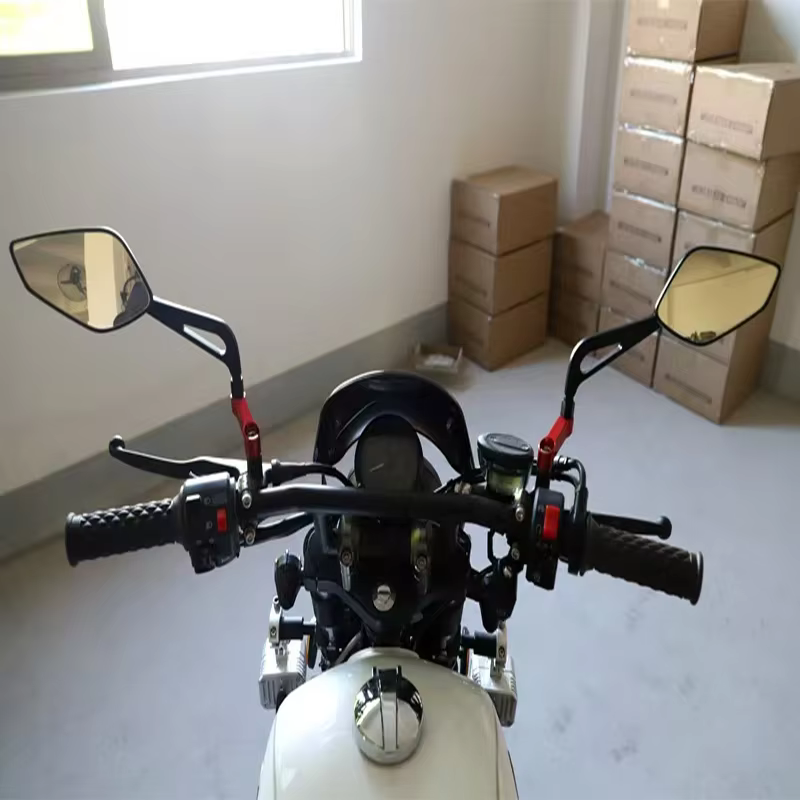 Adaptateur de fixation avant pour rétroviseur de moto et vélo électrique 10MM – Support de base étendu avec vis