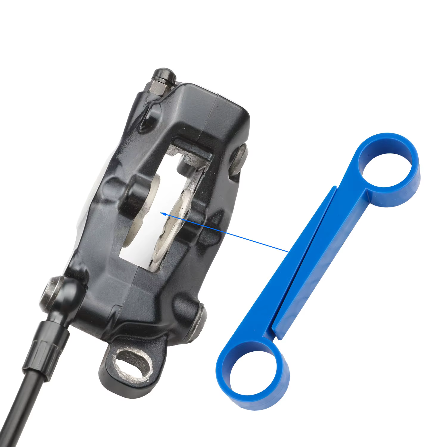 Outils de pression pour pistons de freins à disque hydrauliques de vélo