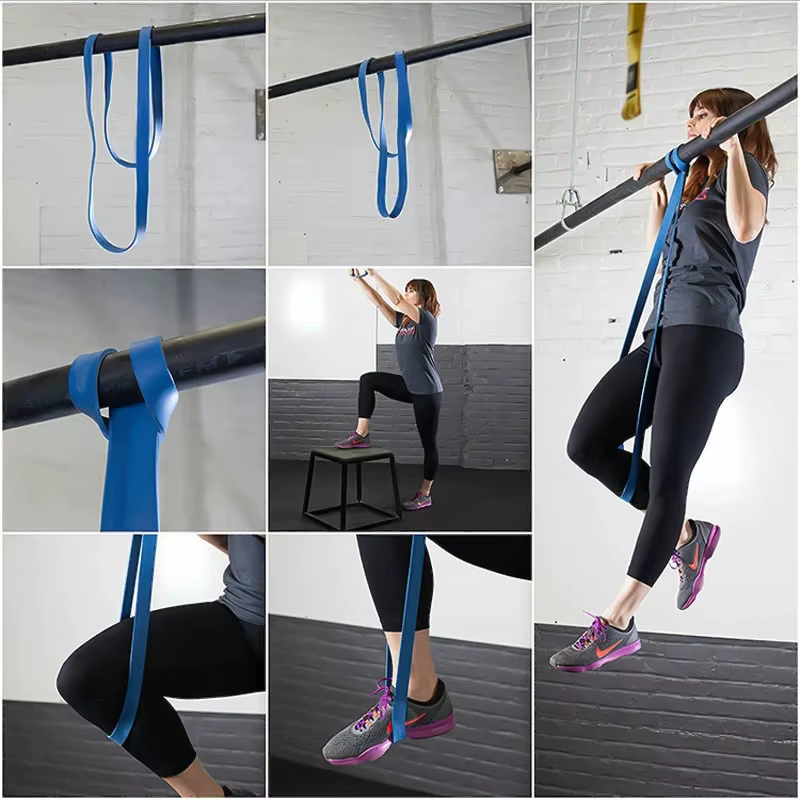 Ceinture élastique de sport audacieuse, auxiliaire de traction pour hommes et femmes, équipement d'exercice de Pilates, ceinture de résistance de Fitness en caoutchouc