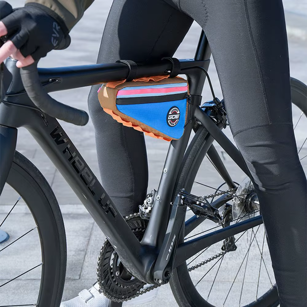 Sac triangulaire étanche pour vélo de montagne