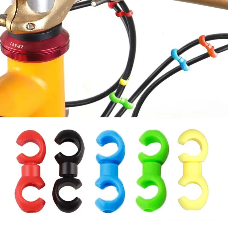 10 pièces/ensemble Clips de ligne transversale de vélo