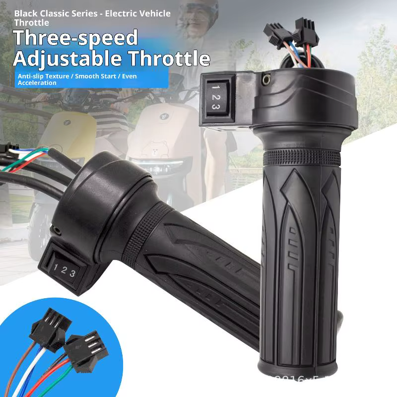 Guidon de scooter électrique avec variateur de vitesse à 3 positions pour une régulation supérieure