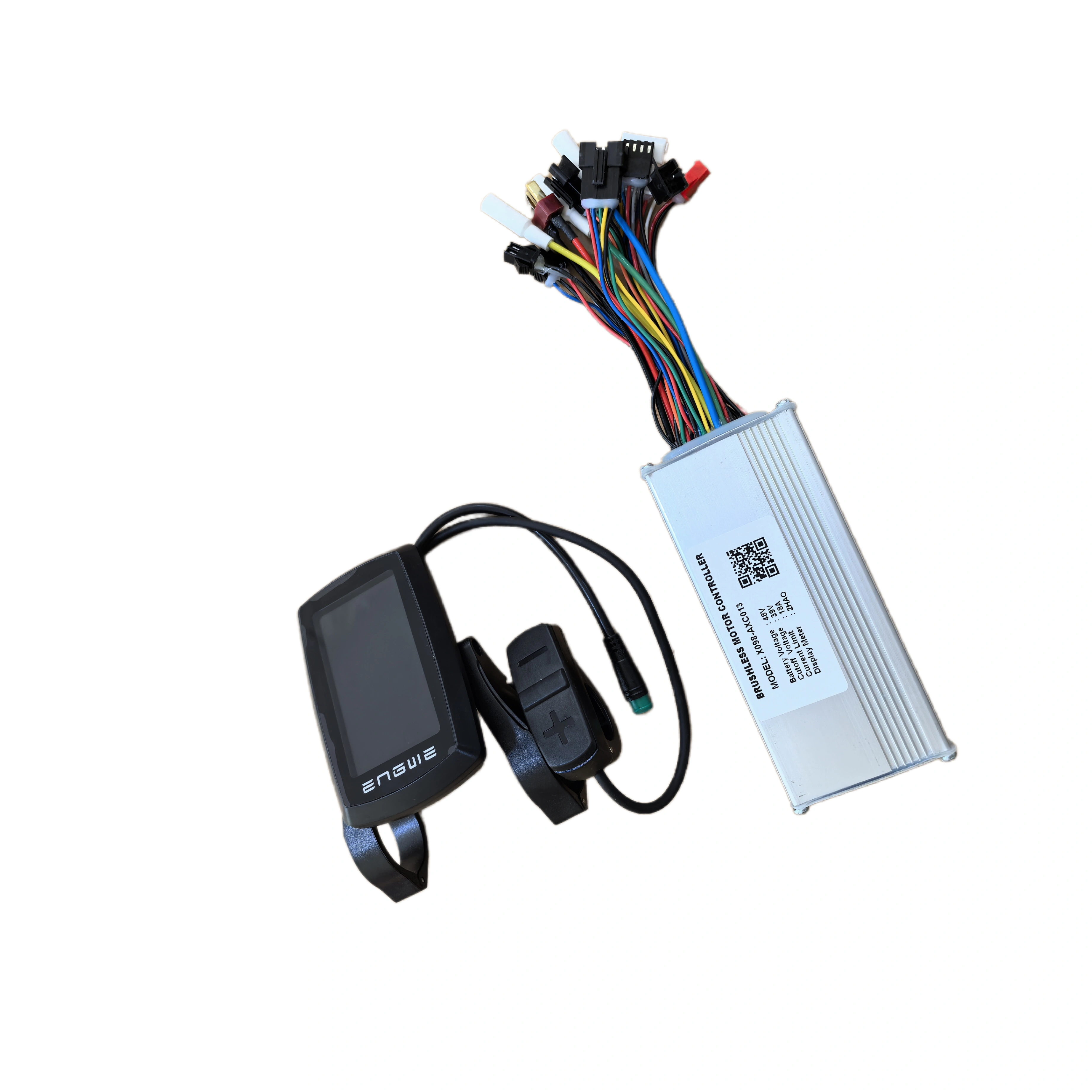 Contrôleur de moteur sans balais 48V 18A + afficheur numérique pour vélo électrique Engwe EP-2 Pro, 1 ensemble, compatible avec le protocole 2HAO, pièces de rechange
