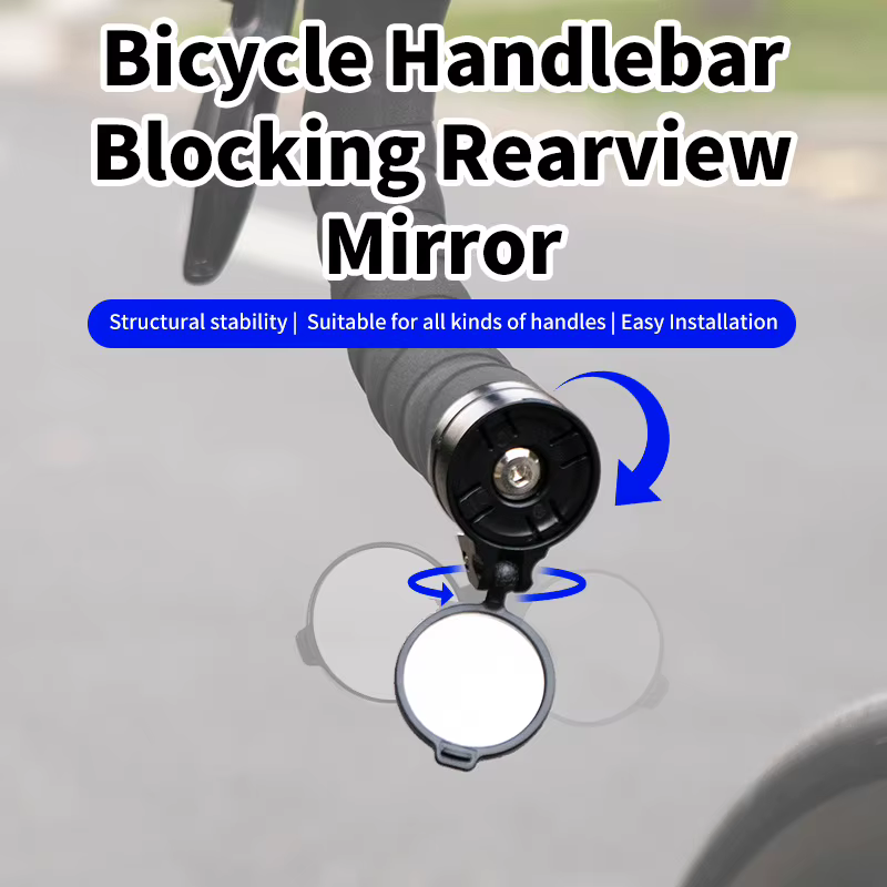 Rétroviseur de vélo, miroir convexe en acrylique pour la conduite en extérieur