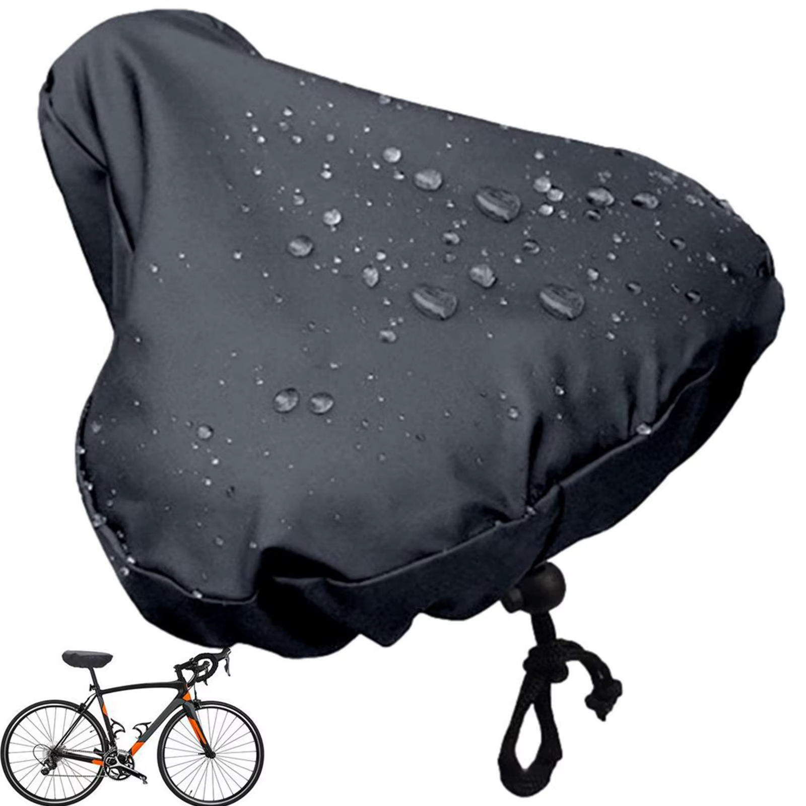 Housse de protection imperméable pour selle de vélo