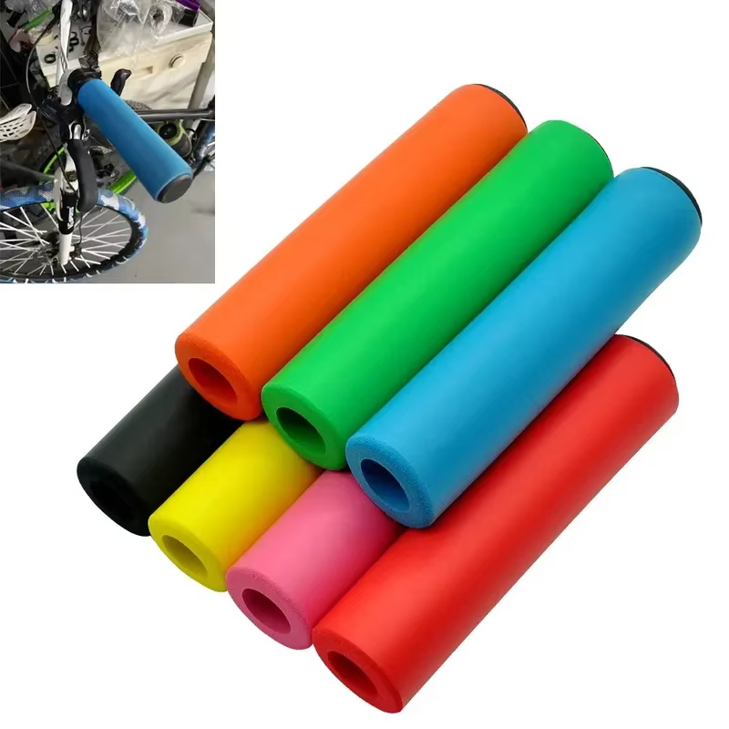 1 paire de poignées de vélo en silicone super léger